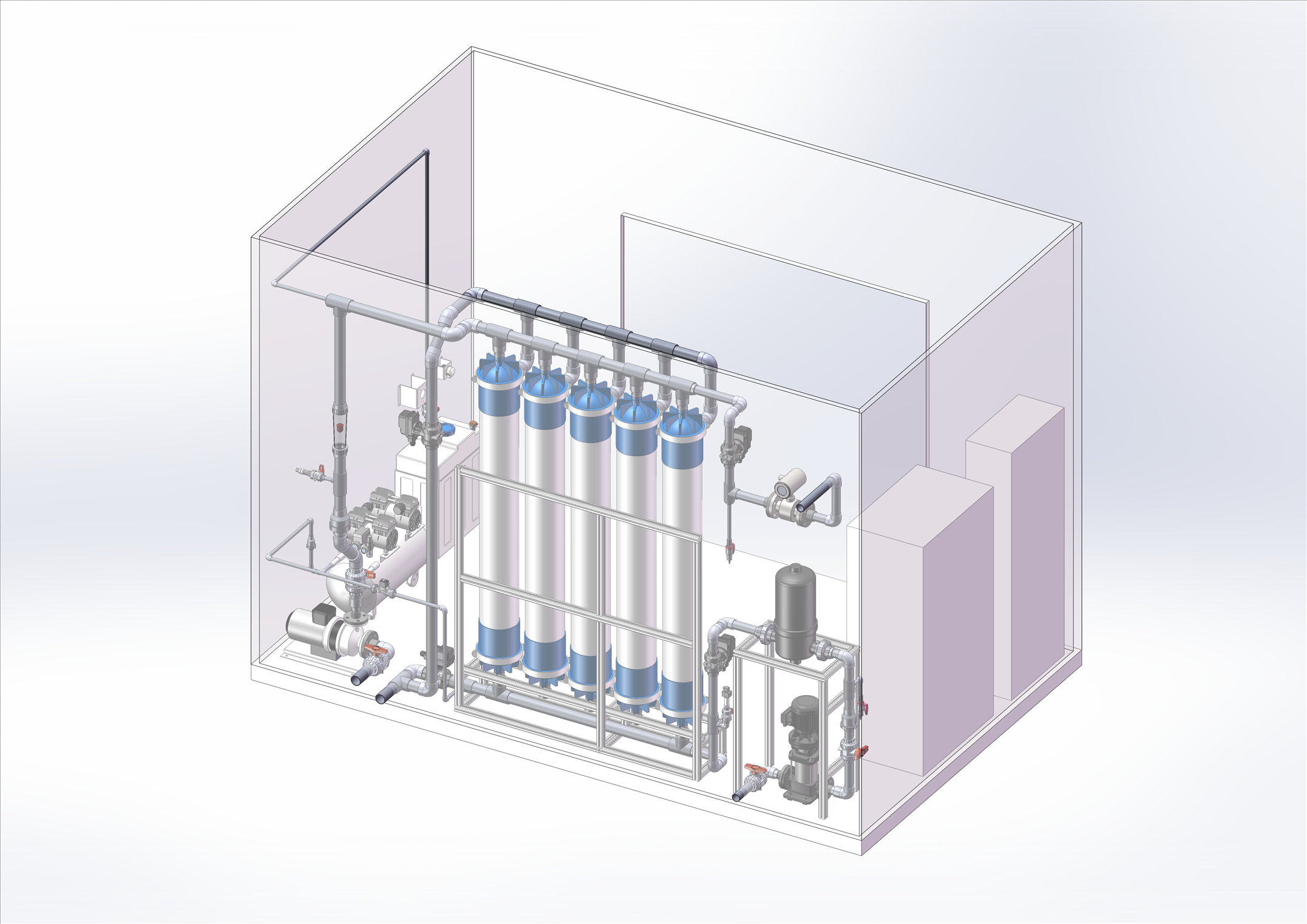 农饮水膜处理装置